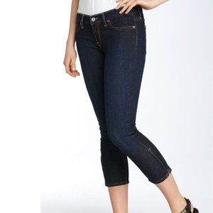 Lucky Brand Zoe Skinny Zipper Ankle Jeans Cropped